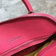 Balenciaga Women's Ville Small Top Handle Bag (Rose Red)  - 5