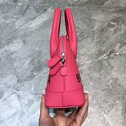 Balenciaga Women's Ville Small Top Handle Bag (Rose Red)  - 2