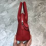 Balenciaga Women's Ville Small Top Handle Bag (Red)  - 4