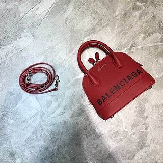 Balenciaga Women's Ville Small Top Handle Bag (Red) 
