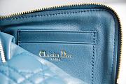 Dior Caro Multifunctional Pouch (Blue)   - 2