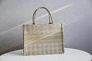 Dior Book Tote 1286 (Beige)  - 6