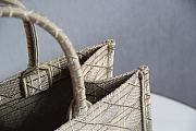 Dior Book Tote 1286 (Beige)  - 5