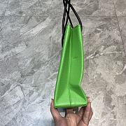 Balenciaga Women's Shopping XXS North South Tote Bag (Green)  - 3