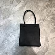 Balenciaga Women's Shopping XXS North South Tote Bag (Black) 5978580AI2N1000  - 3