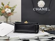 Chanel Wallet On Chain Calfskin & Gold-Tone Metal (Black) AP2289   - 2