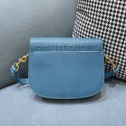 Dior Medium Bobby Bag Box Calfskin (Deep Ocean Blue) M9319UMOL_M97B  - 4