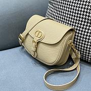 Dior Medium Bobby Bag Box Calfskin (Beige) M9319UMOL_M39U  - 3