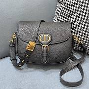 Dior Medium Bobby Bag Box Calfskin (Black) M9319UMOL_M900  - 1