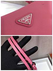 PRADA Nylon Handbag 1BA252 (Pink)  - 6