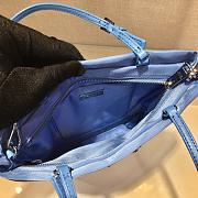 PRADA Nylon Handbag 1BA252 (Blue) - 5