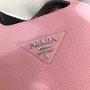 PRADA Dynamique Leather Tote (Pink) 25cm - 5