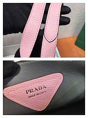 PRADA Dynamique Leather Tote (Pink) 25cm - 3