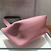 PRADA Dynamique Leather Tote (Pink) 25cm - 2