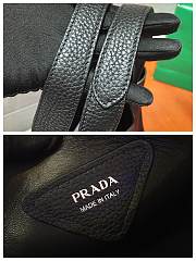 PRADA Dynamique Leather Tote (Black) 25cm1BG335_2DKV_F0002_V_OOM  - 2