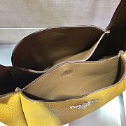 PRADA Leather Handbag (Yellow) 23cm - 2