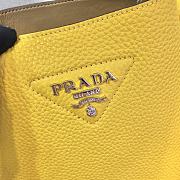 PRADA Leather Handbag (Yellow) 23cm - 5