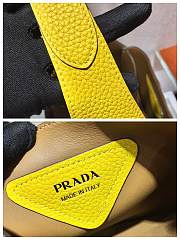 PRADA Leather Handbag (Yellow) 23cm - 6