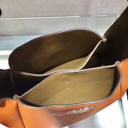 PRADA Leather Handbag (Orange) 23cm - 2