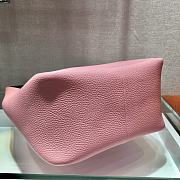 PRADA Leather Handbag (Pink) 23cm - 4