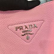 PRADA Leather Handbag (Pink) 23cm - 6