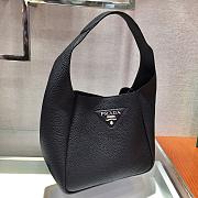 PRADA Leather Handbag (Black) 23 cm 1BC127_2DKV_F0002_V_OOM  - 6