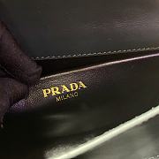 PRADA Saffiano Leather Symbole Bag (Deep Blue Ocean) - 4