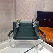 PRADA Saffiano Leather Symbole Bag (Deep Blue Ocean) - 2