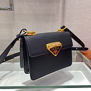 PRADA Saffiano Leather Symbole Bag (Black) 1BD270_2EVU_F0002_V_JOO - 2