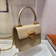 PRADA Saffiano Leather Symbole Bag (Cameo Beige) 1BN021_2EVU_F0770_V_COO  - 2