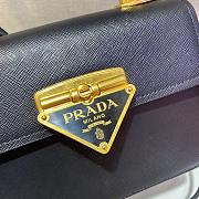 PRADA Saffiano Leather Symbole Bag (Black) 1BN021_2EVU_F0002_V_COO - 5