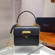 PRADA Saffiano Leather Symbole Bag (Black) 1BN021_2EVU_F0002_V_COO - 1
