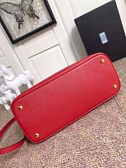 PRADA Medium Saffiano Leather Double Bag (Fiery Red_Black) 1BG775_2A4A_F0CF5_V_OOO - 4