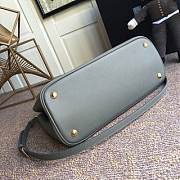 PRADA Medium Saffiano Leather Double Bag (Grey) 1BG775  - 4