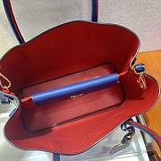 PRADA Medium Saffiano Leather Double Bag (Bright Blue_Fiery Red) 1BG775_2A4A_F0LJ5_V_OOO - 6