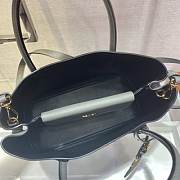 PRADA Medium Saffiano Leather Double Bag (Clay_Black) 1BG775_2A4A_F0LH7_V_OOO  - 4