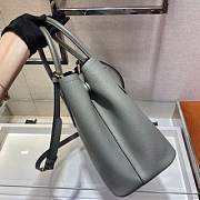 PRADA Medium Saffiano Leather Double Bag (Clay_Black) 1BG775_2A4A_F0LH7_V_OOO  - 5