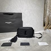 YSL Lou Camera Bag In Quilted Leather (Black_Black) 585040  - 1