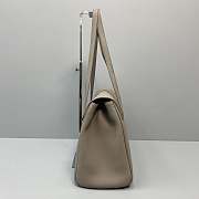 Celine Large Soft 16 Bag In Smooth Calfskin (Grey)  - 2