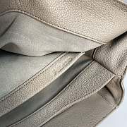 Celine Large Soft 16 Bag In Smooth Calfskin (Grey)  - 6