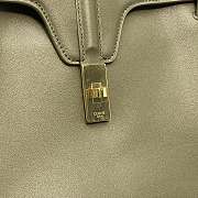 Celine Large Soft 16 Bag In Smooth Calfskin (Green)  - 6