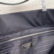 PRADA Re-Nylon And Saffiano Leather Tote Bag (Black) 1BG107_RV44_F0002_V_YOX  - 6