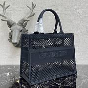 DIOR Book Tote (Black)  - 5