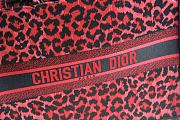 DIOR Small Book Tote Pop Mizza Embroidery (Raspberry) M1296ZRHM_M929 - 2