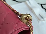 CHANEL Mini Flap Bag Calfskin & Gold-Tone Metal (Pink) - 2