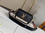 LV Lock Me Tender (Black) M58557 - 1