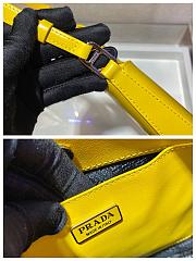 PRADA Cleo Brushed Leather Shoulder Bag (Yellow) - 5