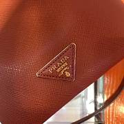 PRADA Saffiano Leather Bucket Bag (Tan)  - 2