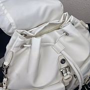 PRADA ReNylon Medium Backpack (White) 1BZ811_RV44_F0009_V_OTO - 3