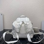 PRADA ReNylon Medium Backpack (White) 1BZ811_RV44_F0009_V_OTO - 4